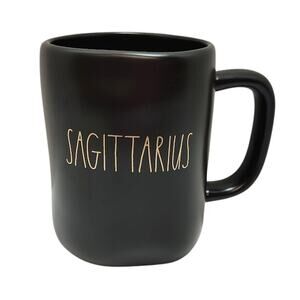 Rae Dunn LL Black "SAGITTARIUS" Zodiac Mug